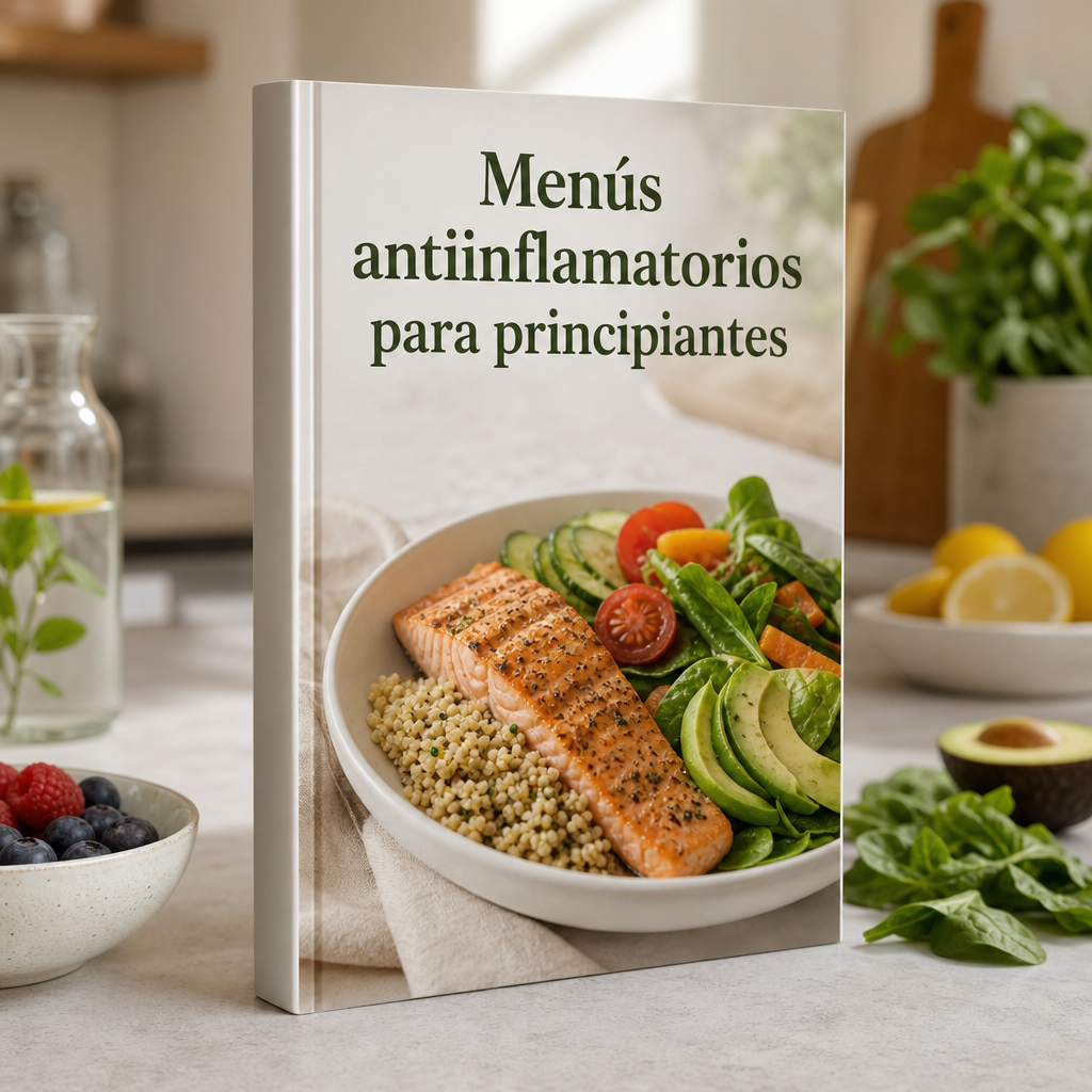 Menús antiinflamatorios para principiantes