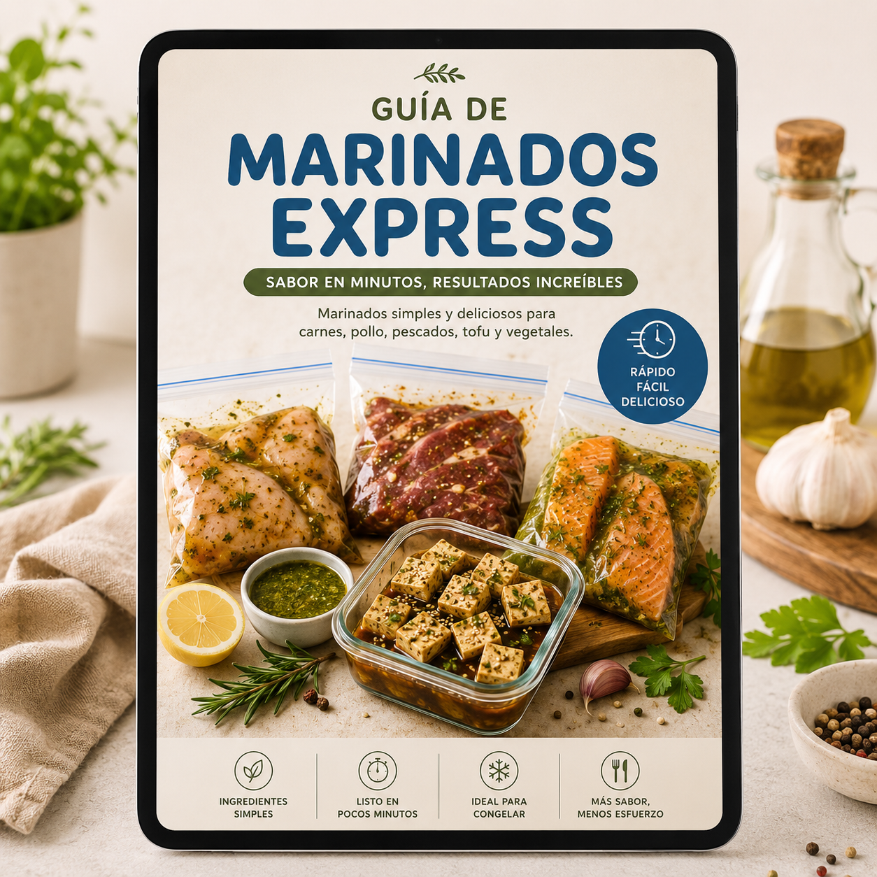 Bono #2: Guía de Marinados Express