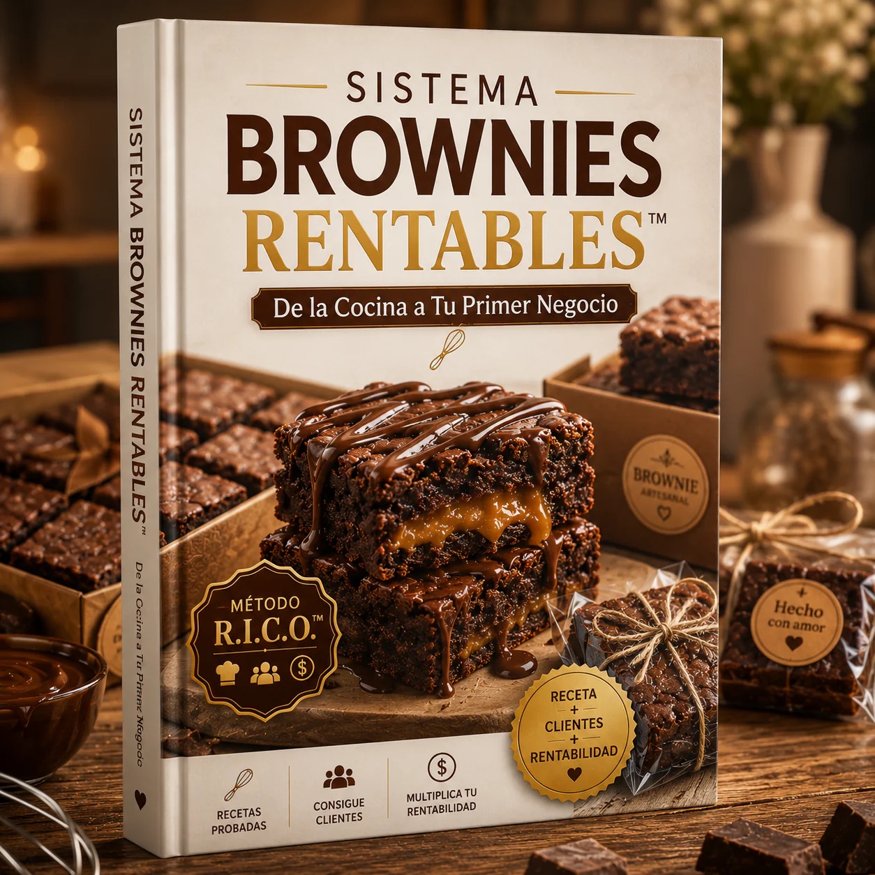 SISTEMA BROWNIES RENTABLES™ — DE LA COCINA A TU PRIMER NEGOCIO