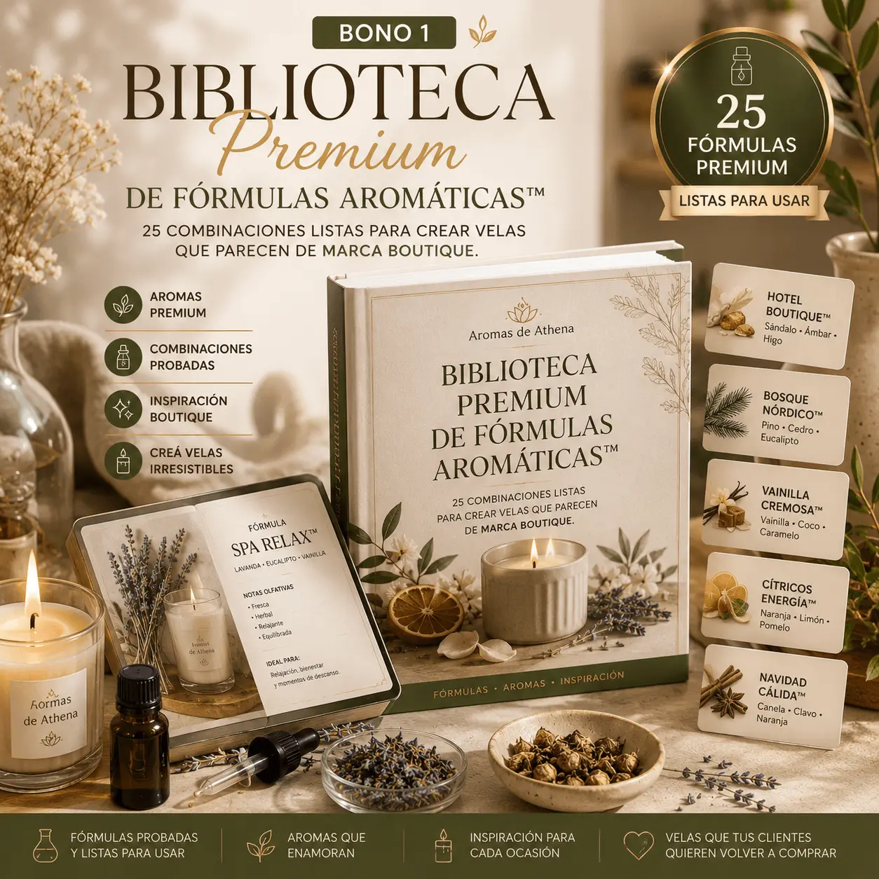 Bono #1: Biblioteca Premium de Fórmulas Aromáticas