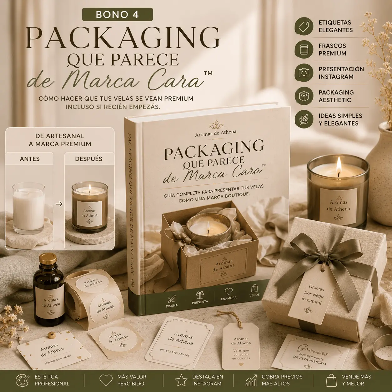 Bono #4: Packaging que Parece de Marca Cara