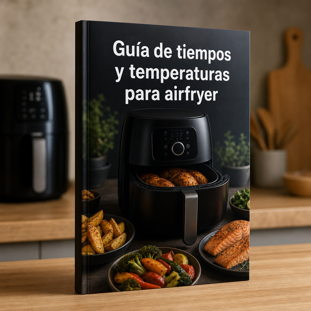 Bono #1: Guía de tiempos y temperaturas para airfryer