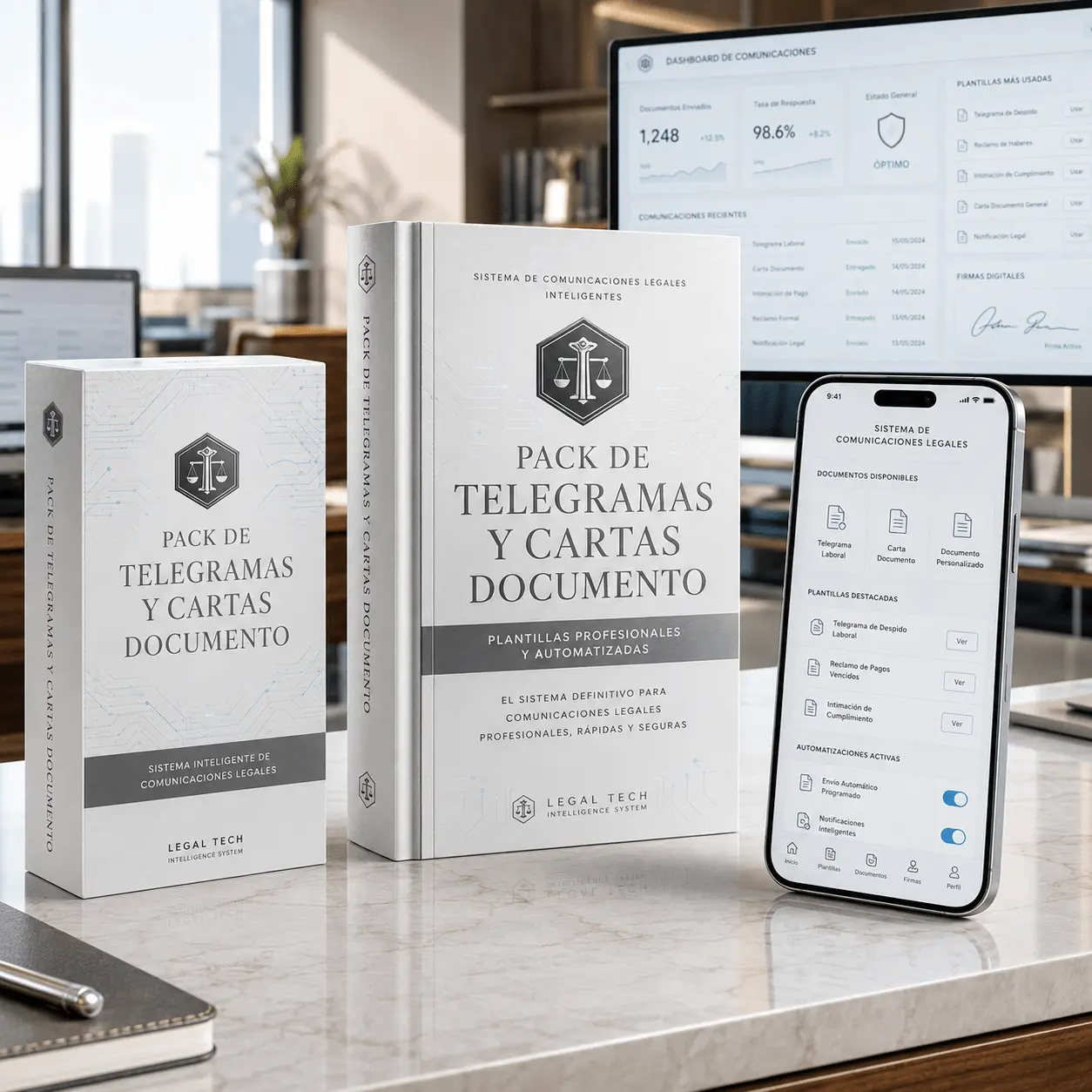Pack de Telegramas y Cartas Documento