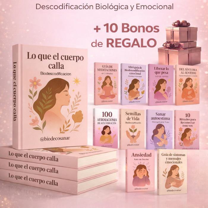 Bono #5: BONO 9 + 10 Ansiedad – Reto de 30 días + Guía de síntomas y mensajes emocionales