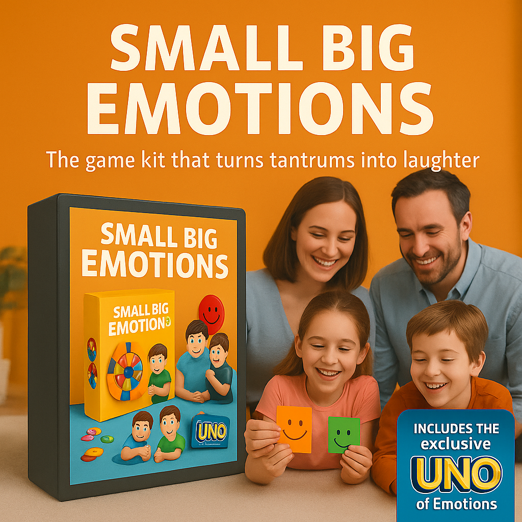 Small Big Emotion - The digital game kit that turns tantrums into laughter.