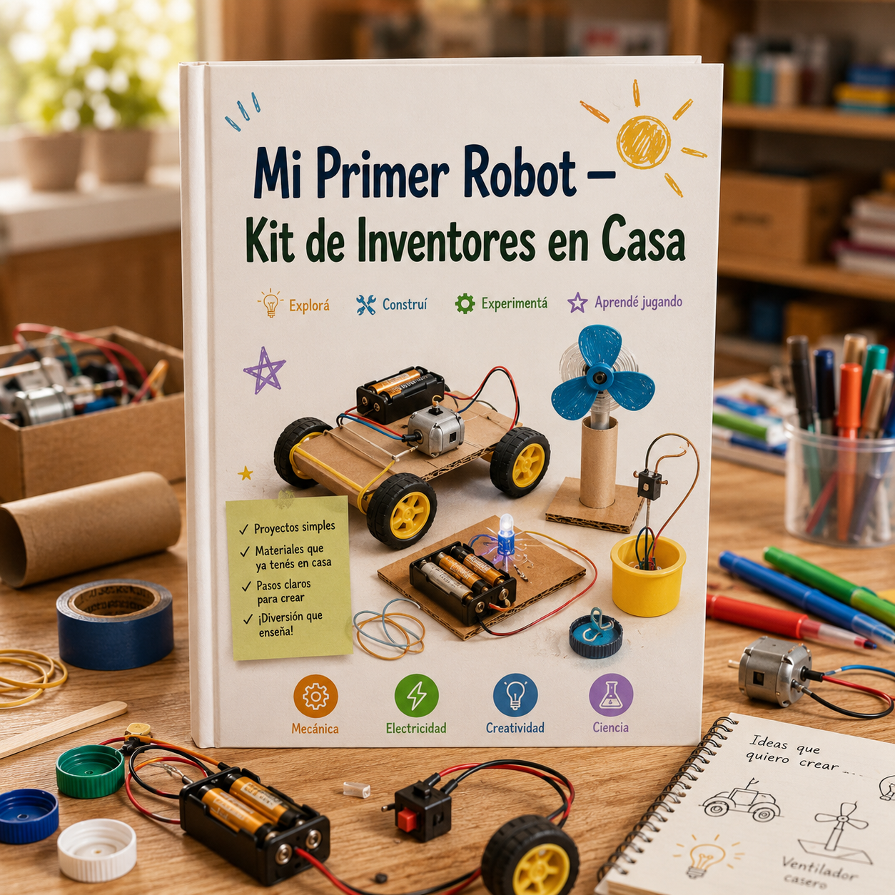 Kit de Inventores en Casa - Robotica