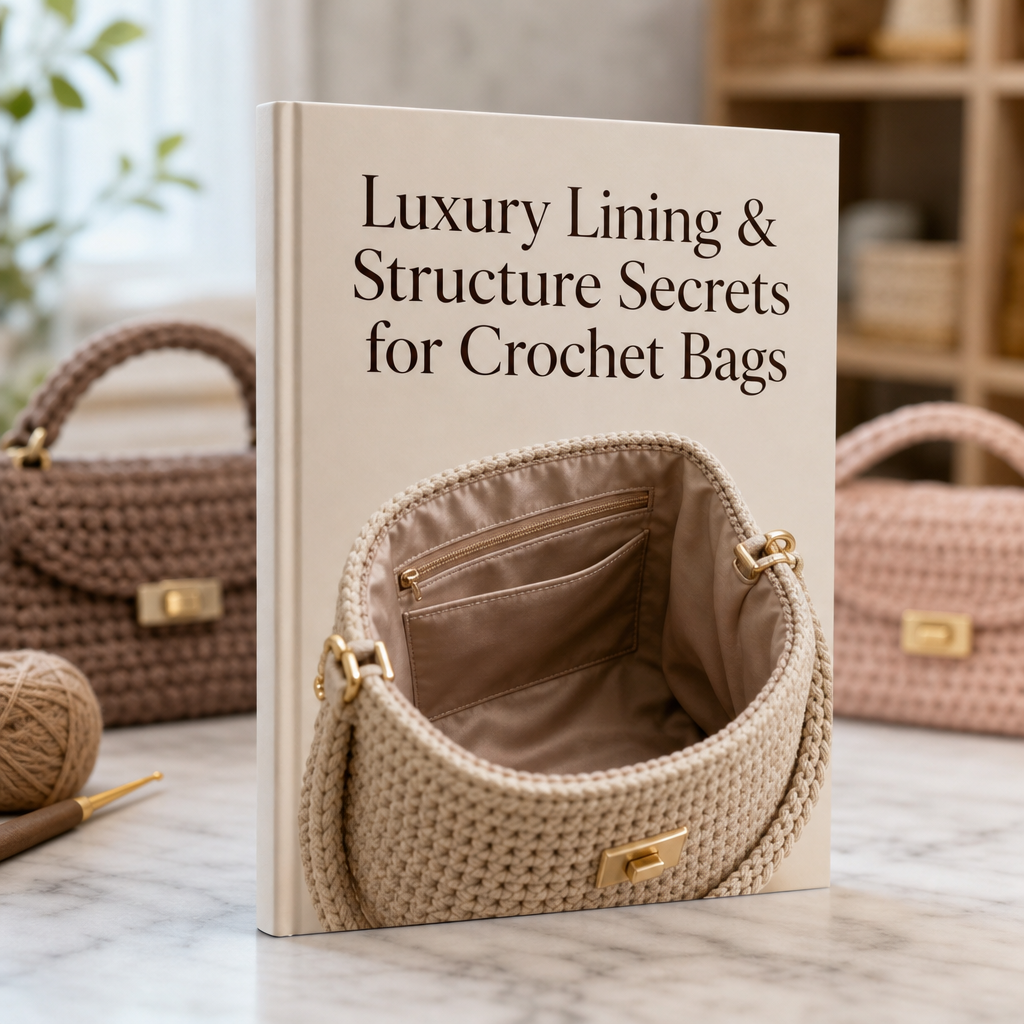 Luxury Lining & Structure Secrets for Crochet Bags