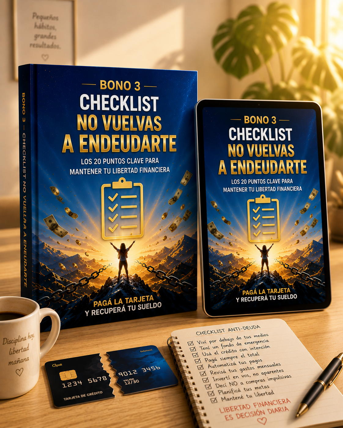 Bono #3: Checklist “No Vuelvas a Endeudarte”
