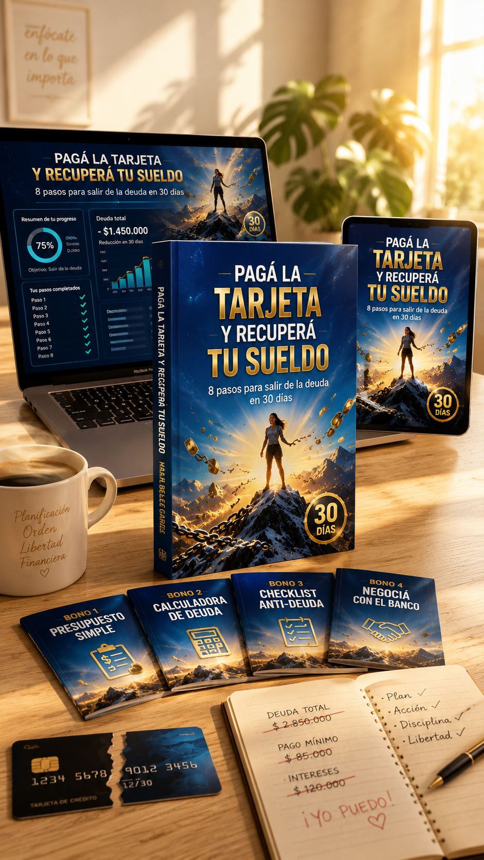 PAGA TU TARJETA DE CREDITO EN 8 PASOS