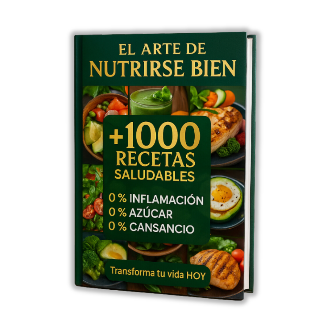 El Arte de Nutrirse Bien +1000 Recetas Saludables Exclusivas +20 BONOS PREMIUM🎁
