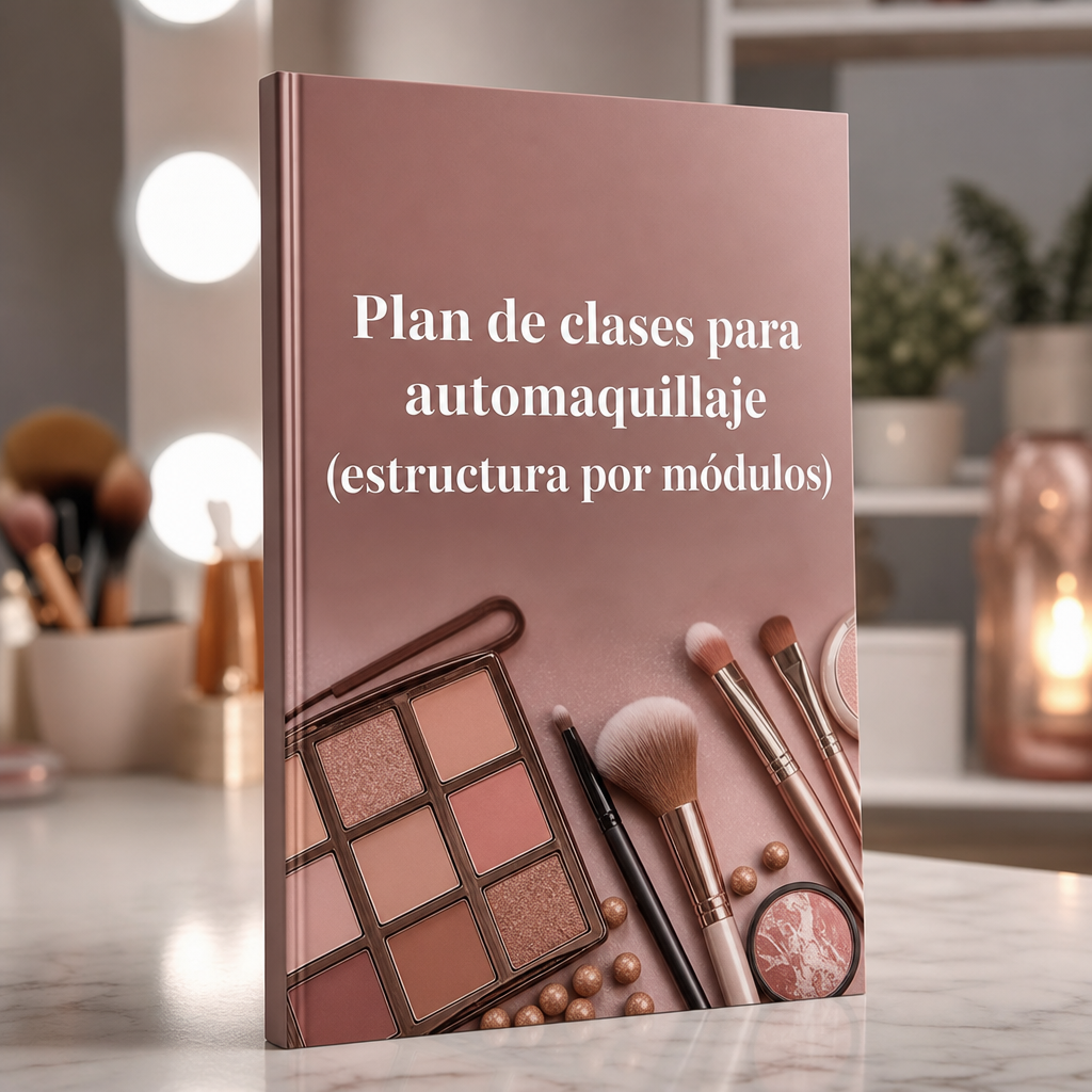 Plan de clases para automaquillaje (estructura por módulos)
