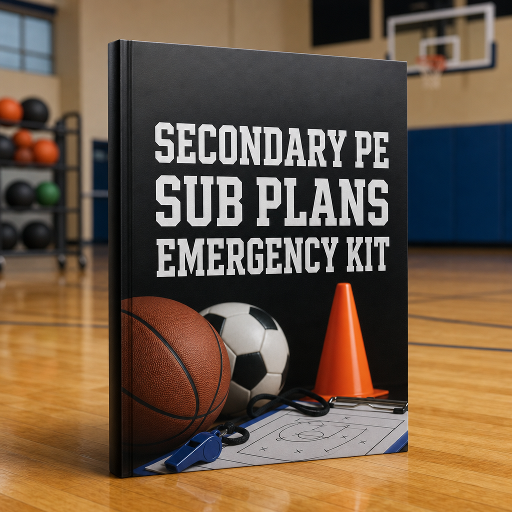 Bonus #5: SECONDARY PE SUB PLANS EMERGENCY KIT