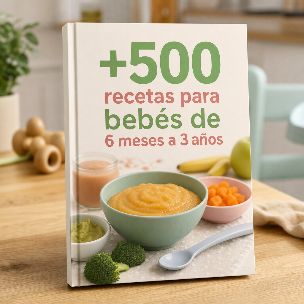 +500 recetas para bebés de 6 meses a 3 años