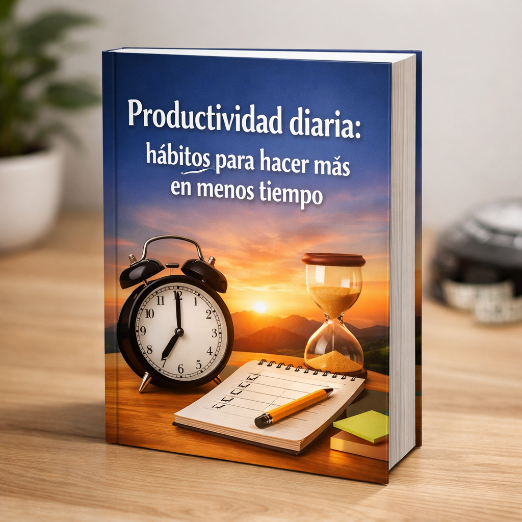 Productividad diaria: hábitos para hacer más en menos tiempo