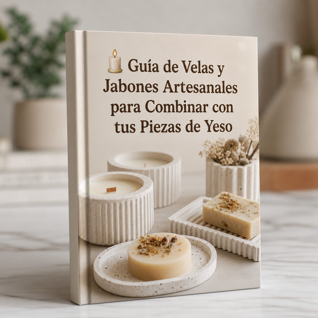 🕯️ Guía de Velas y Jabones Artesanales para Combinar con tus Piezas de Yeso