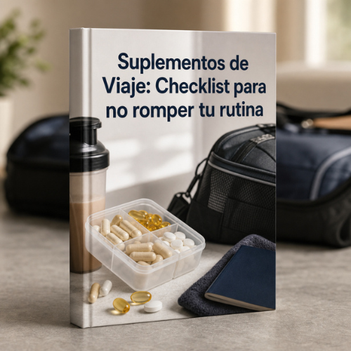 Suplementos de Viaje: Checklist para no romper tu rutina