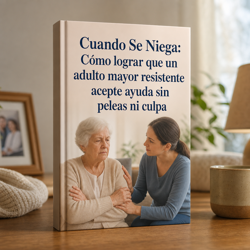 Cuando Se Niega: Cómo lograr que un adulto mayor resistente acepte ayuda sin peleas ni culpa