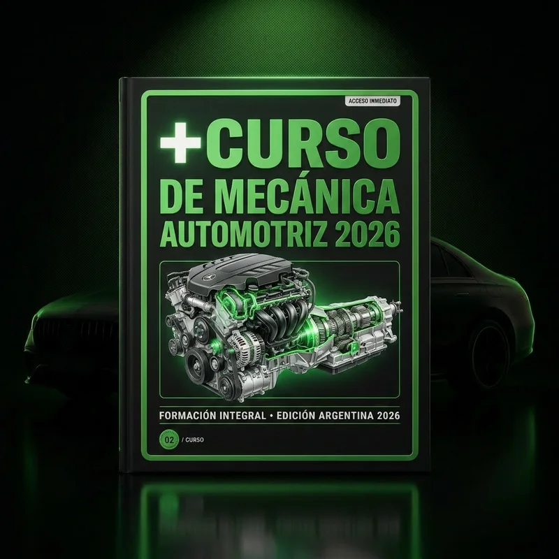 Curso de Mecánica automotriz 2026 + 6 Bonus de Regalo