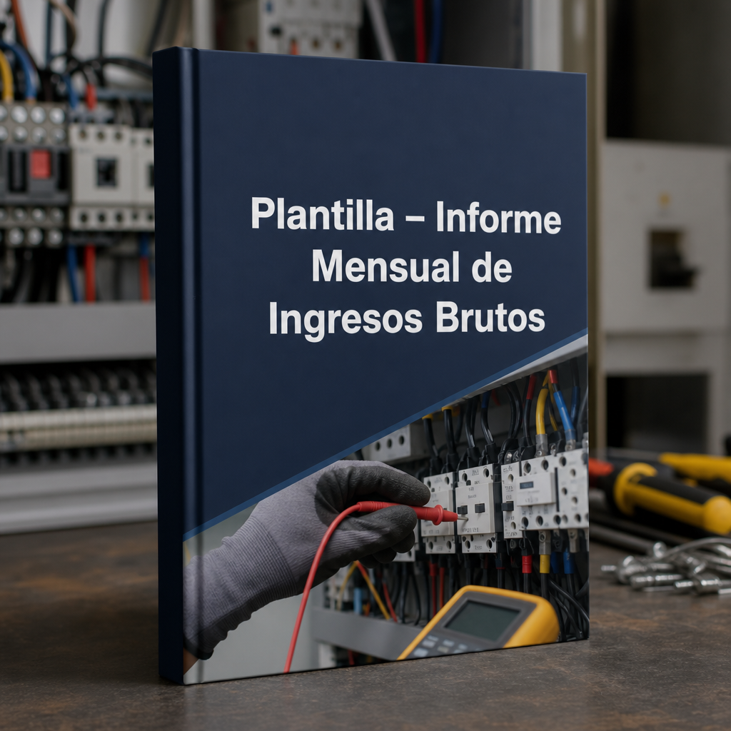 Bono #4: Plantilla – Informe Mensual de Ingresos Brutos