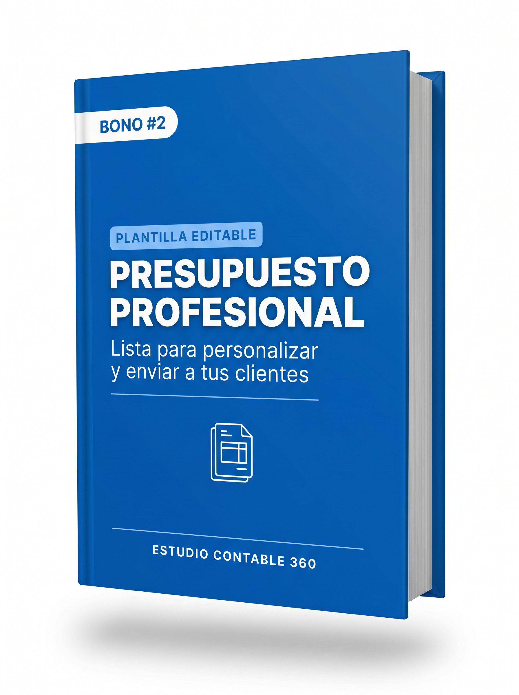 Bono #2: Plantilla de presupuesto profesional