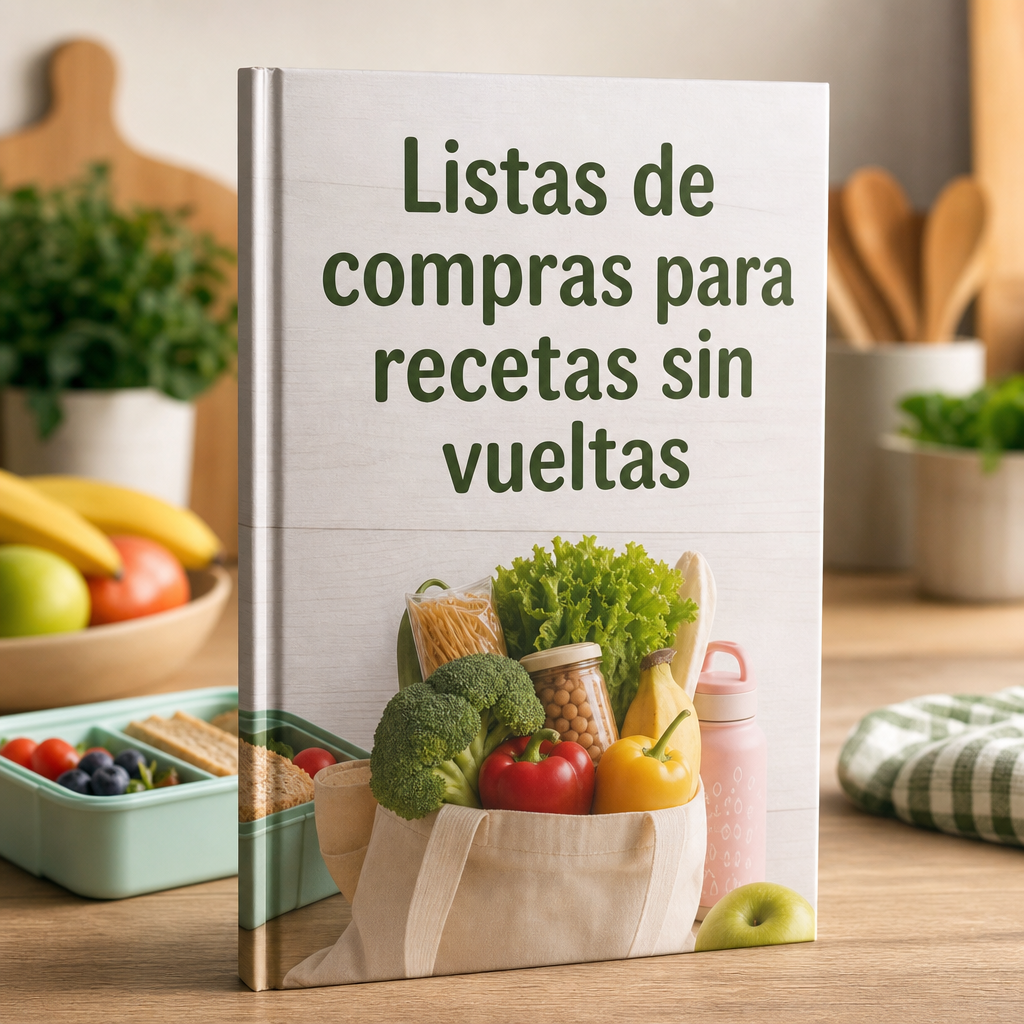 Bono #2: Listas de compras para recetas sin vueltas