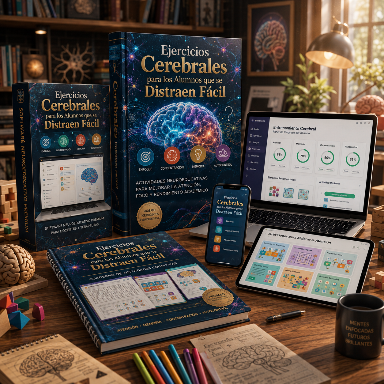 Ejercicios Cerebrales para los Alumnos que se Distraen Fácil