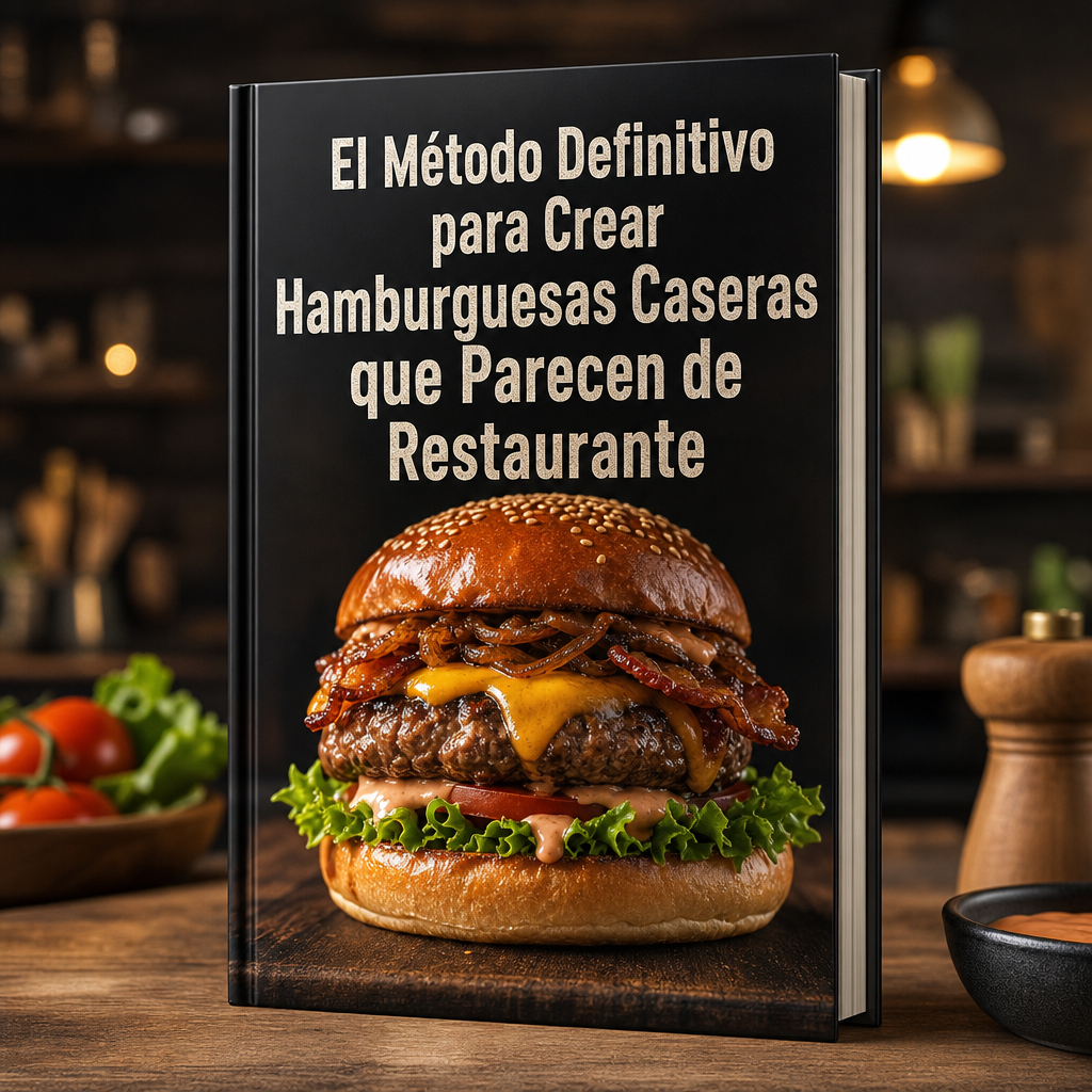 El Método Definitivo para Crear Hamburguesas Caseras que Parecen de Restaurante
