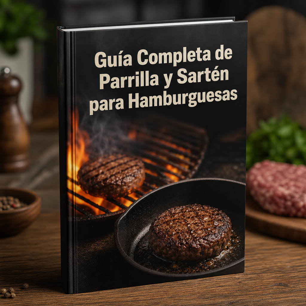 Guía Completa de Parrilla y Sartén para Hamburguesas