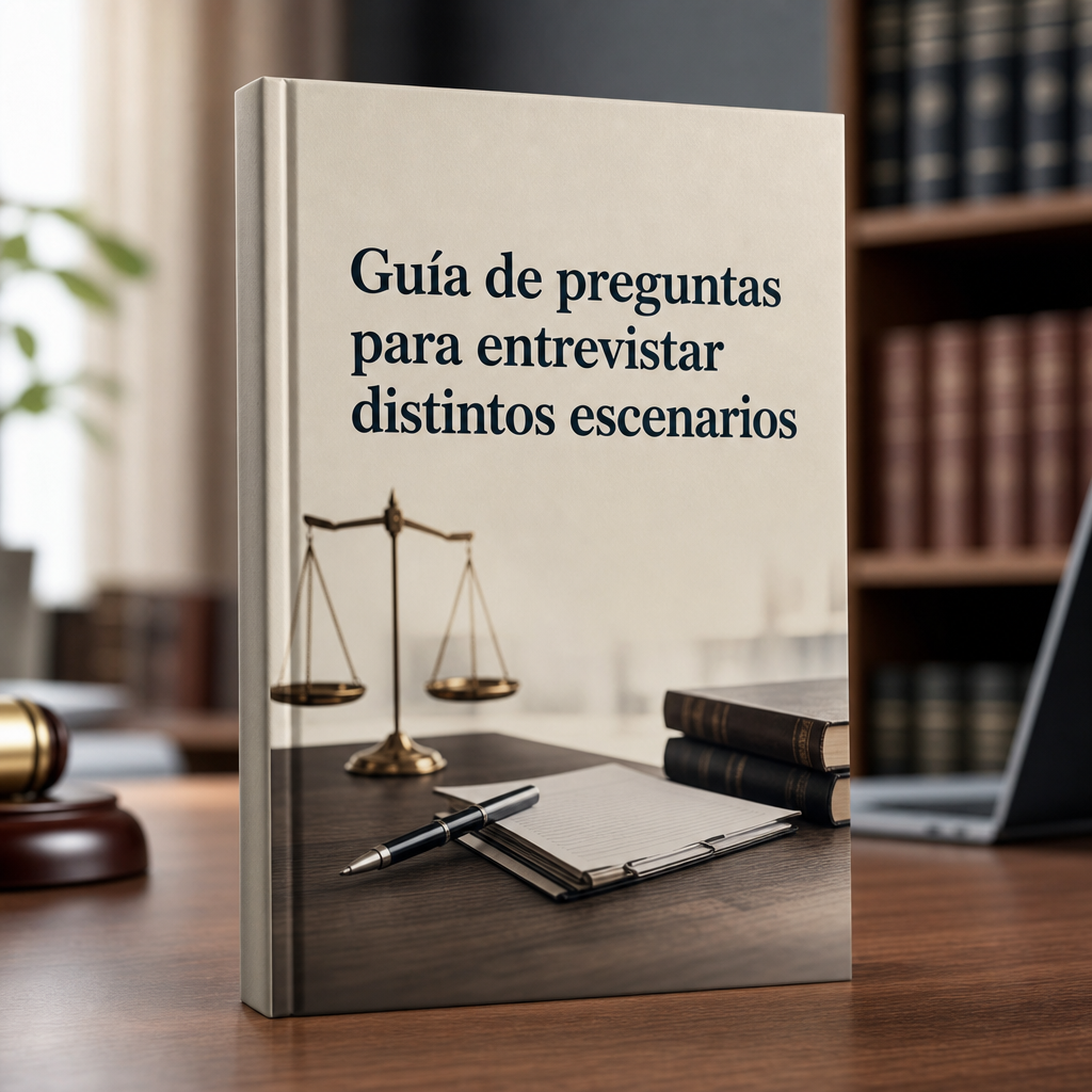 Guía de preguntas para entrevistar distintos escenarios