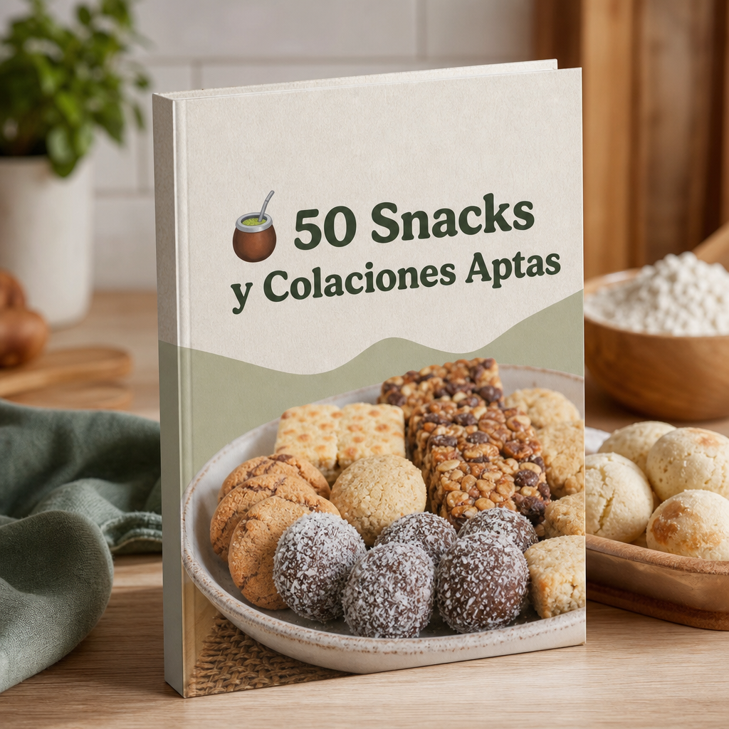 Bono #4: 🥤 50 Snacks y Colaciones Aptas