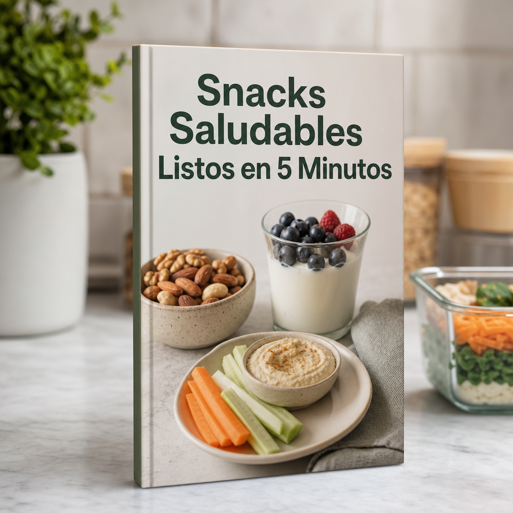 Bono #3: Snacks Saludables Listos en 5 Minutos
