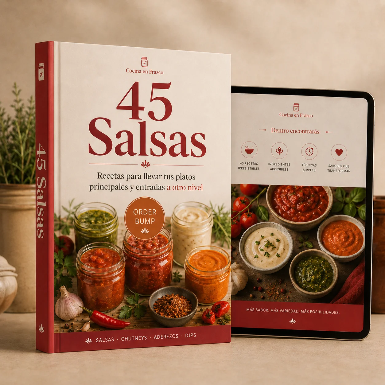 Sumá 45 Salsas Caseras para Levantar Cualquier Comida
