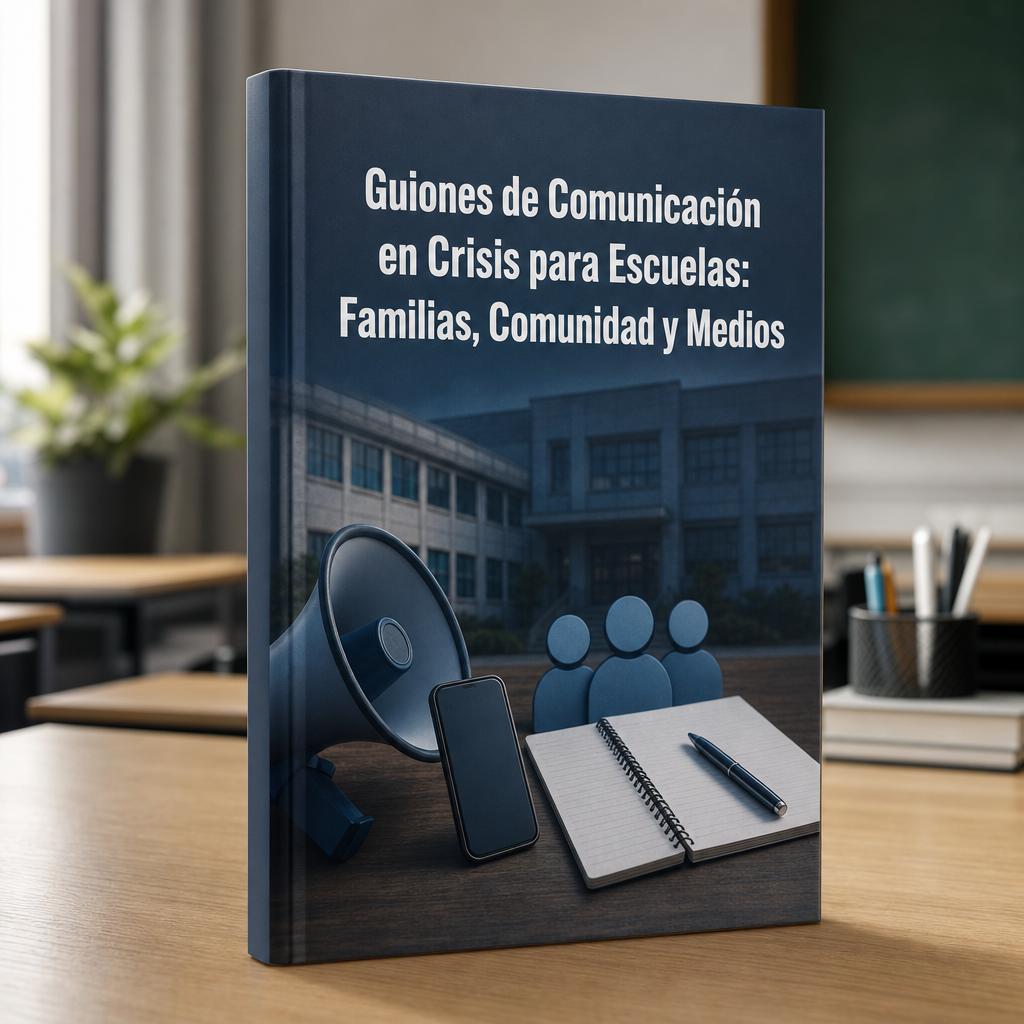 Guiones de Comunicación en Crisis para Escuelas: Familias, Comunidad y Medios