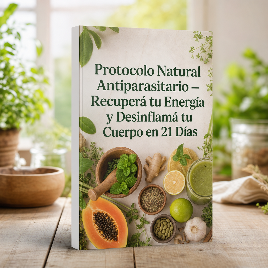 Protocolo Natural Antiparasitario — Recuperá tu Energía y Desinflamá tu Cuerpo en 21 Días