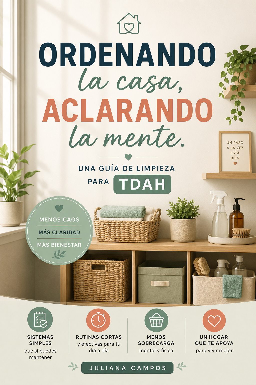 Ordenando la casa, aclarando la mente. Una guía de limpieza para TDAH