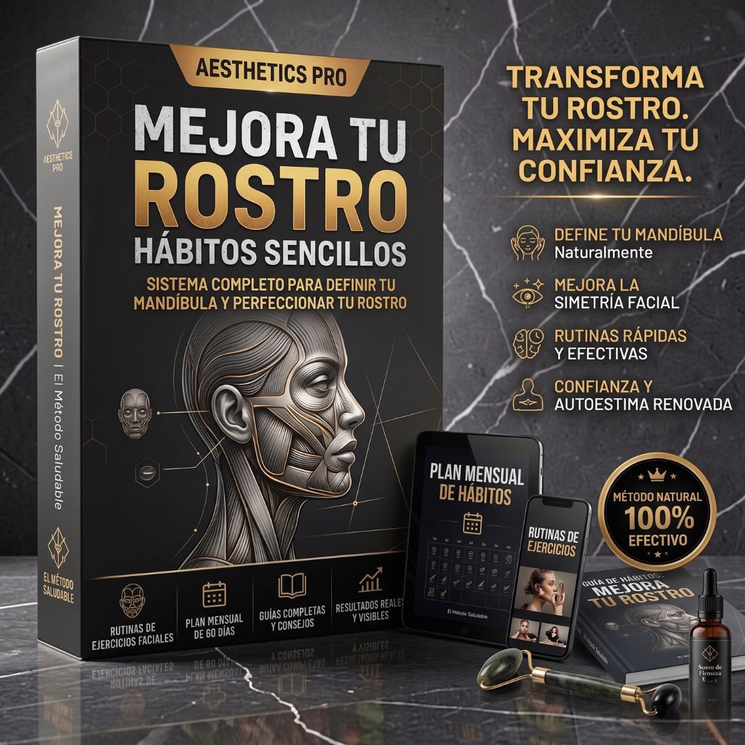 Mejora el aspecto de tu cara con ejercicios sencillos