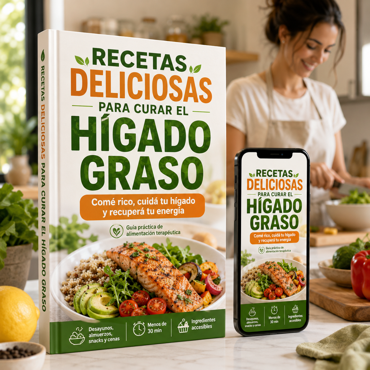 Hígado Graso: La Guía que tu Médico No te Dio | Recetario Completo