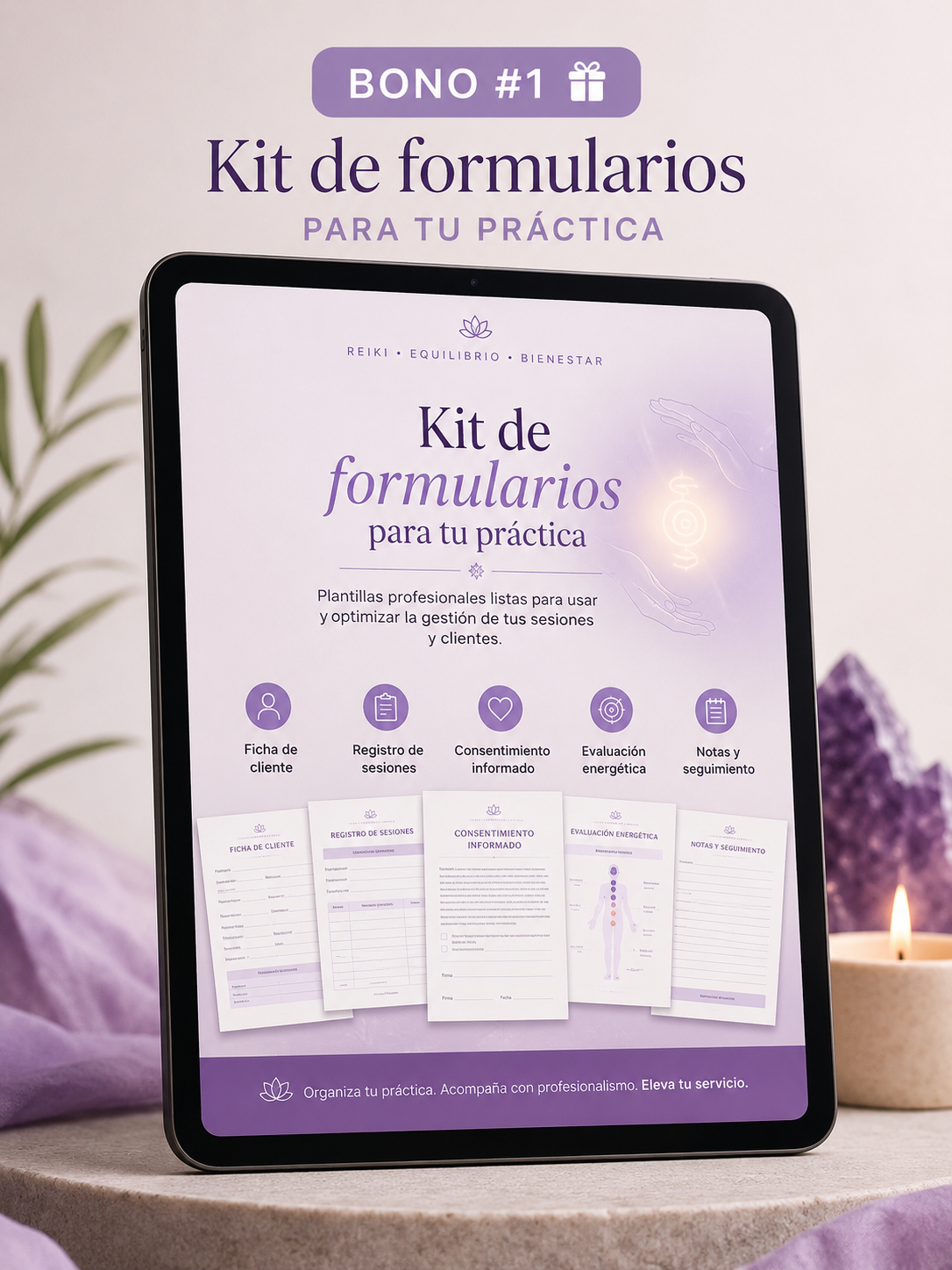 Bono #1: Kit de formularios para tu práctica