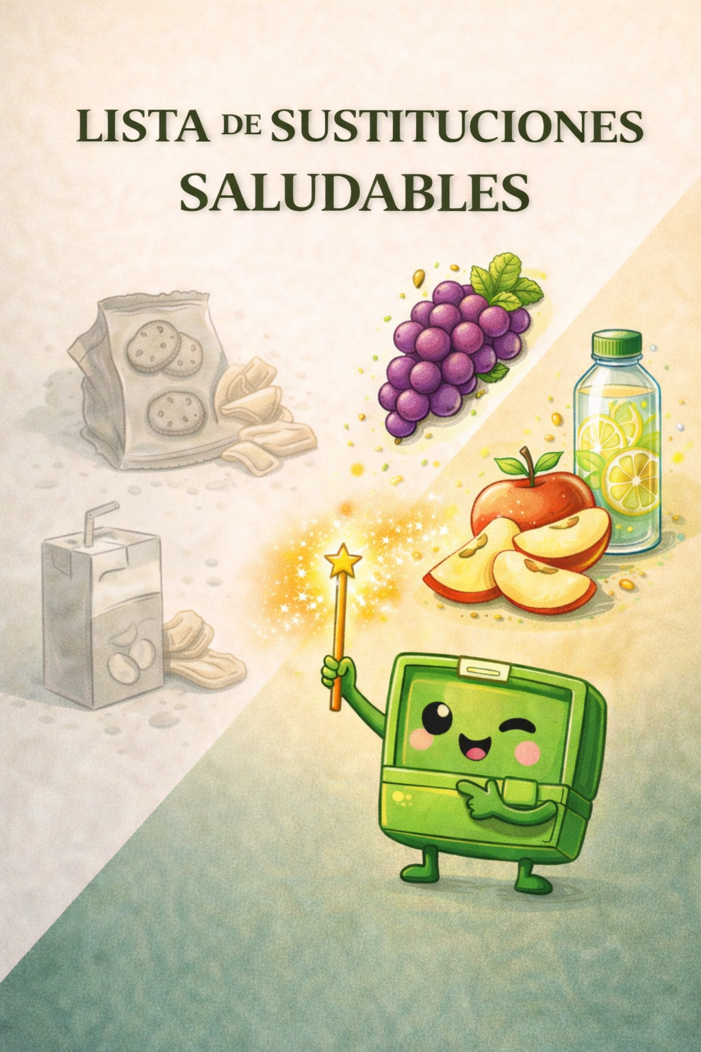 Bono #3: Lista de sustituciones saludables