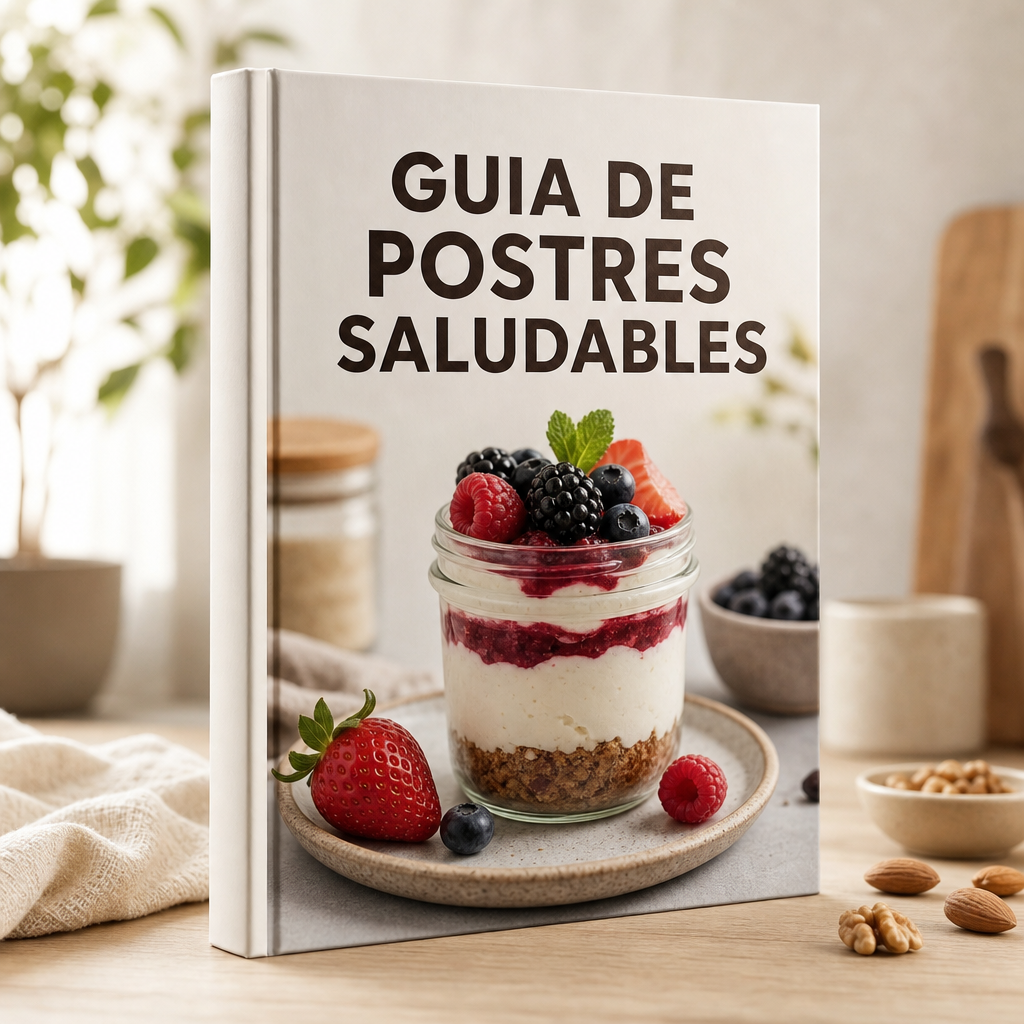 Bono #3: GUIA DE POSTRES SALUDABLES
