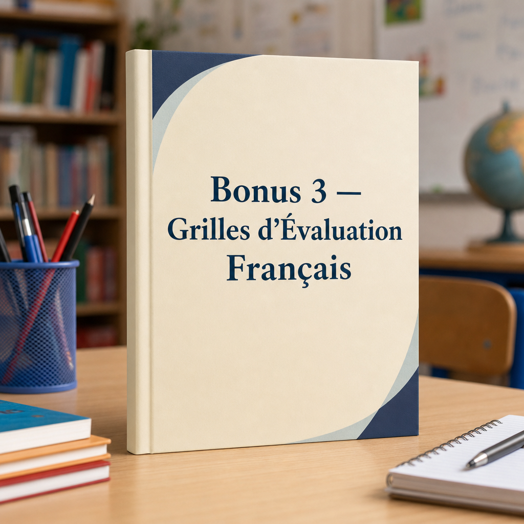 Bonus #3: Grilles d'Évaluation Français