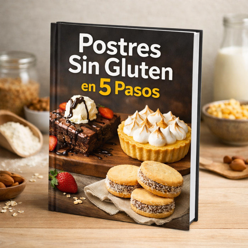 Bono #3: Postres Sin Gluten en 5 Pasos