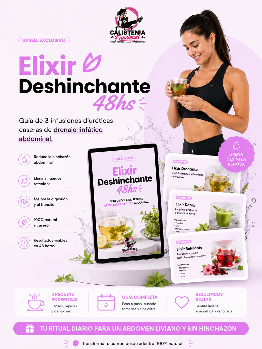 Elixir Deshinchante 48hs