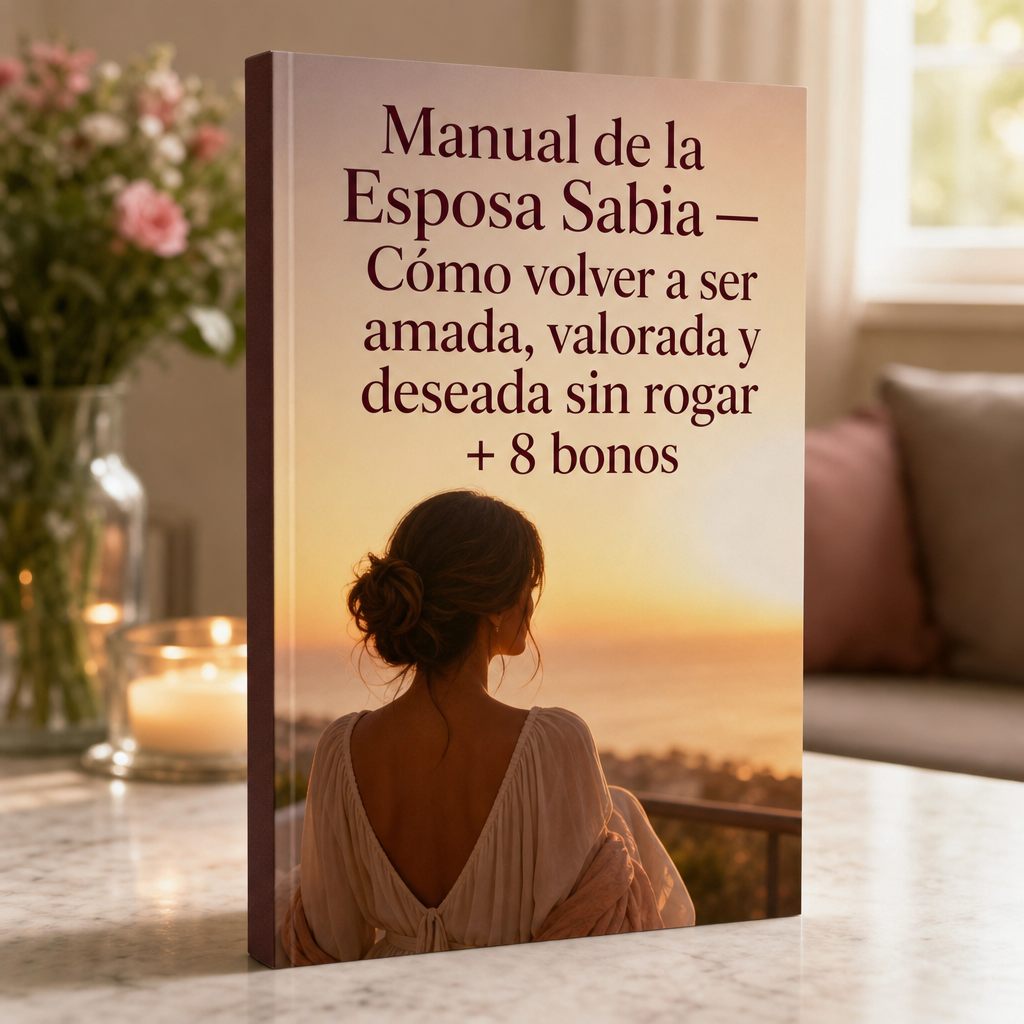 Manual de la Esposa Sabia — Cómo volver a ser amada, valorada y deseada sin rogar + 8 bonos