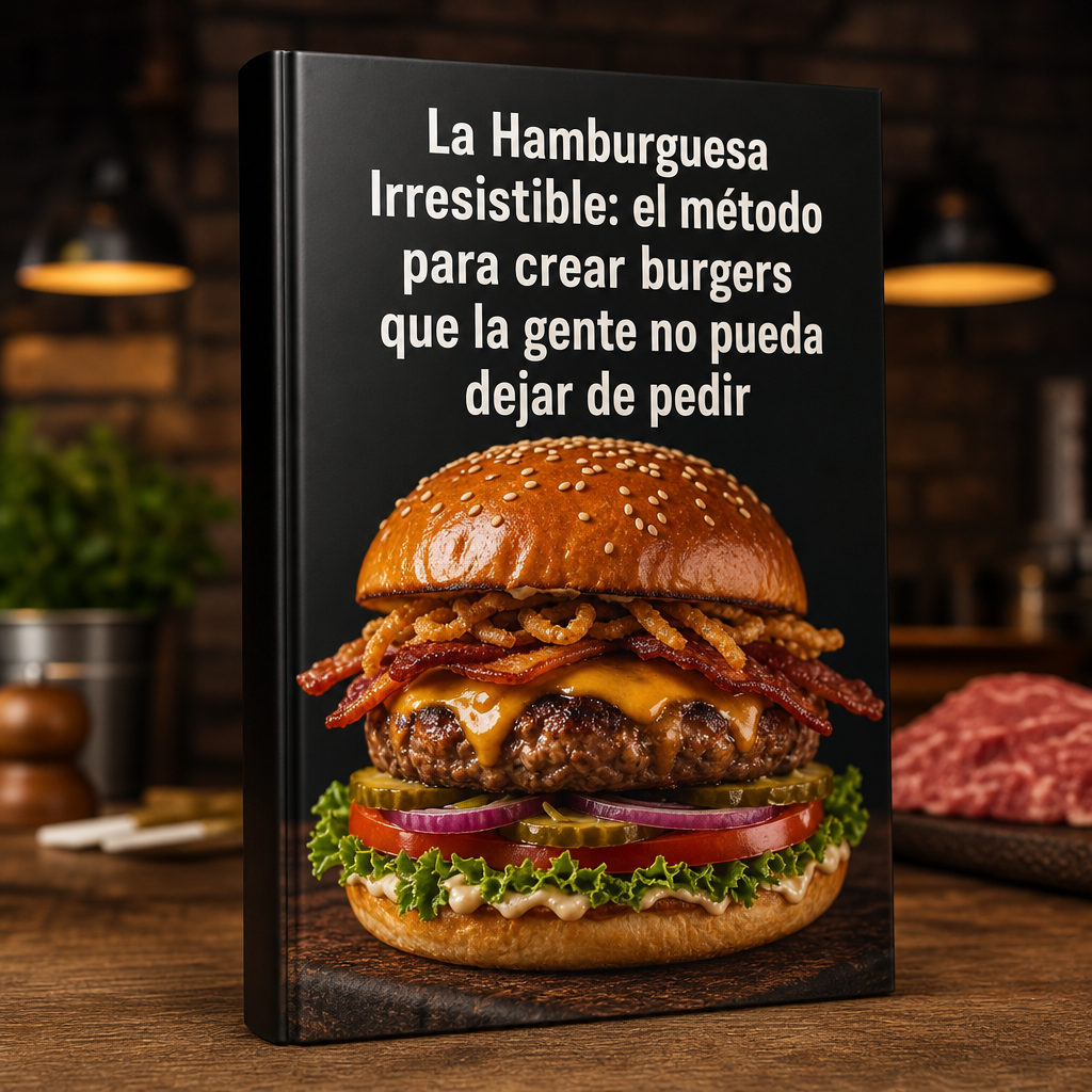 La Hamburguesa Irresistible: el método para crear burgers que la gente no pueda dejar de pedir