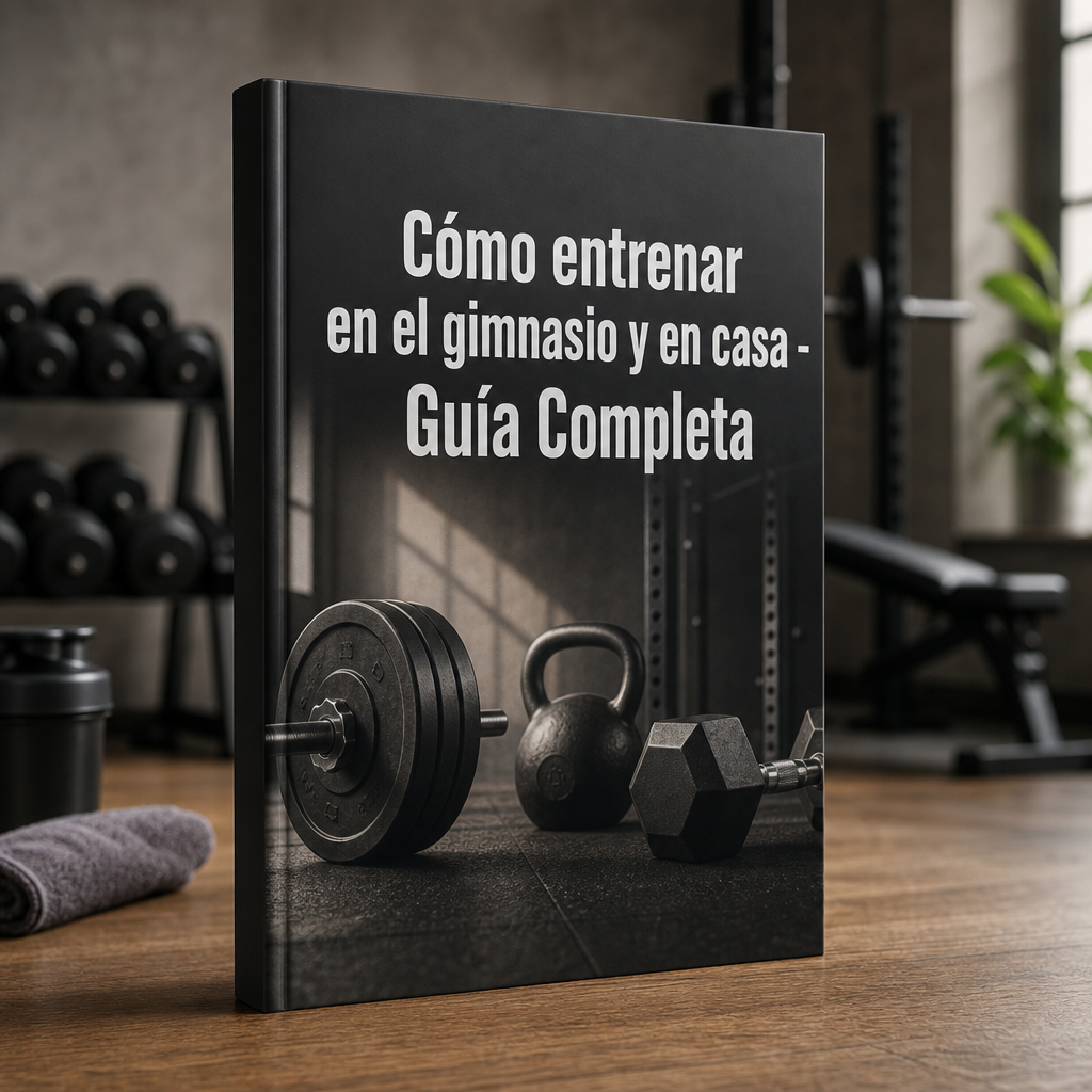 Cómo entrenar en el gimnasio y en casa - Guía Completa