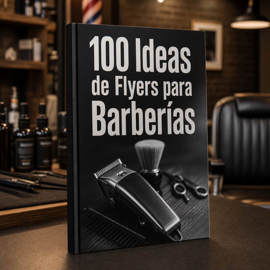 Bono #2: 100 Ideas de Flyers para Barberías