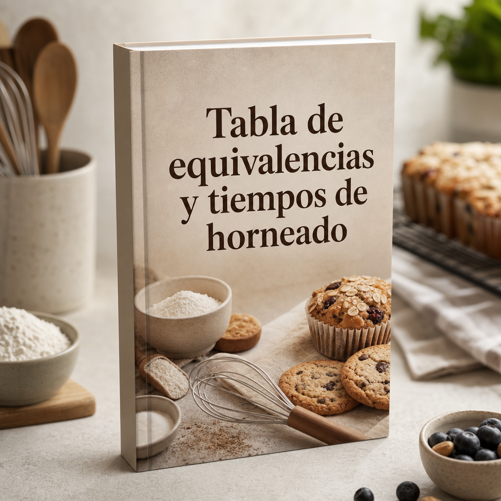 Bono #2: Tabla de equivalencias y tiempos de horneado