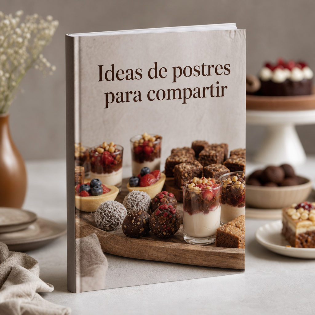 Bono #3: Ideas de postres para compartir