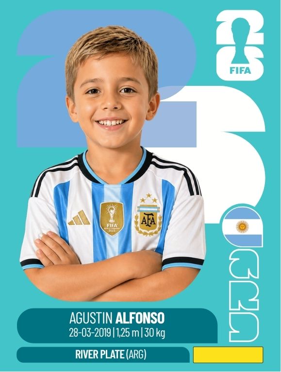 Figurita personalizada MUNDIAL 2026